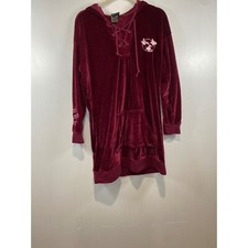 Disney Her Universe Hocus Pocus Velvet Dress Lace Up Hoodie Womens Medium