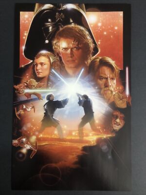 Star Wars Episode III Revenge Of The Sith Movie Art Poster 8x12