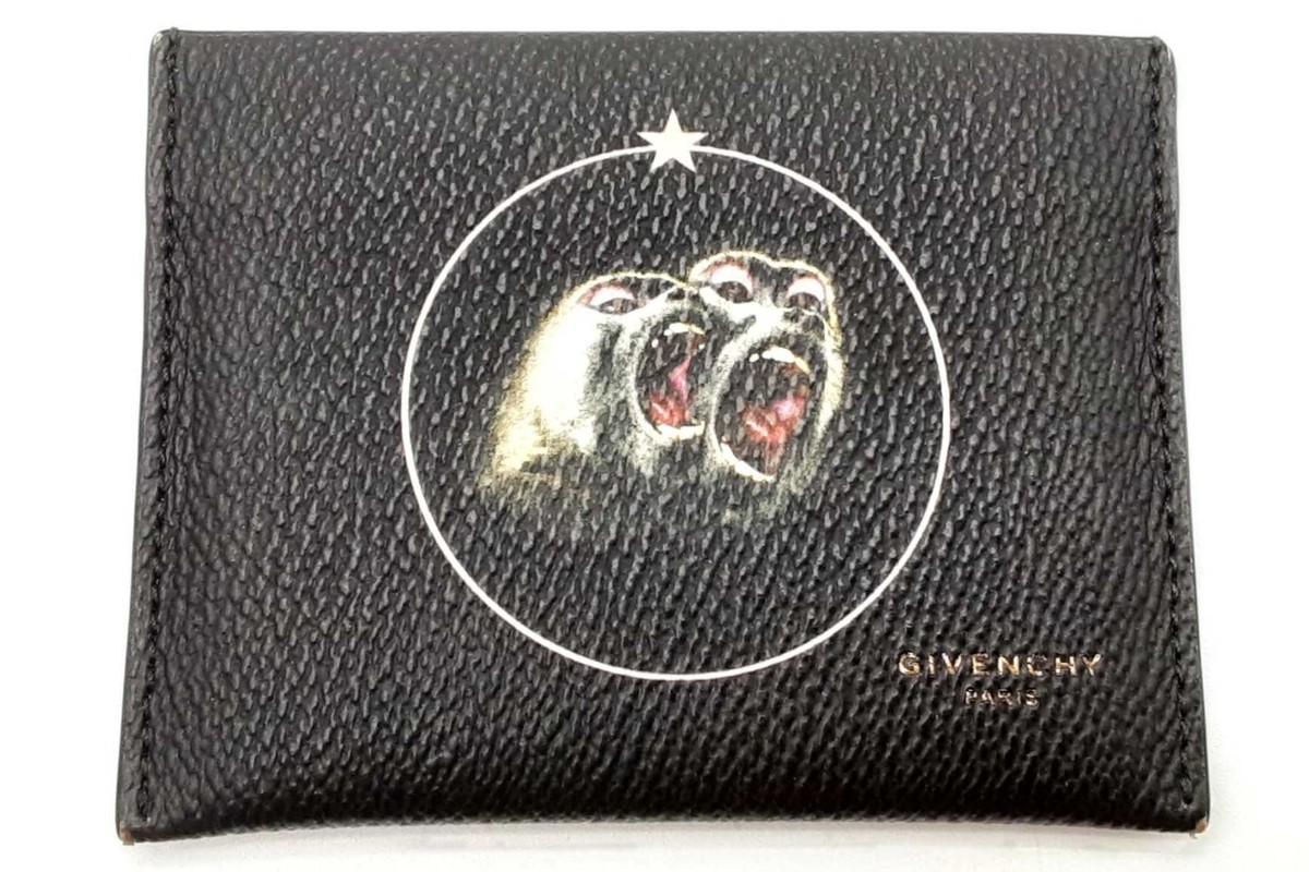 Givenchy Black Monkey Brothers Card Holder Lh1124lxzde | eBay Givenchy Black Monkey Brothers Card Holder Lh1124lxzde | eBay