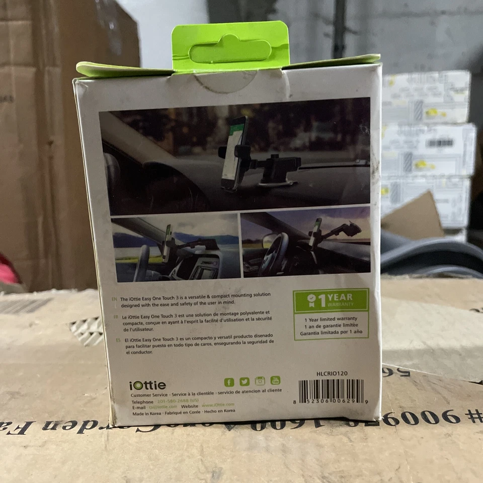 iOttie Easy One Touch 3 IPhone XS MAX Rs Samsung Galaxy S9 S8 Edge S7 S6 Note 9 - Image 2 of 4