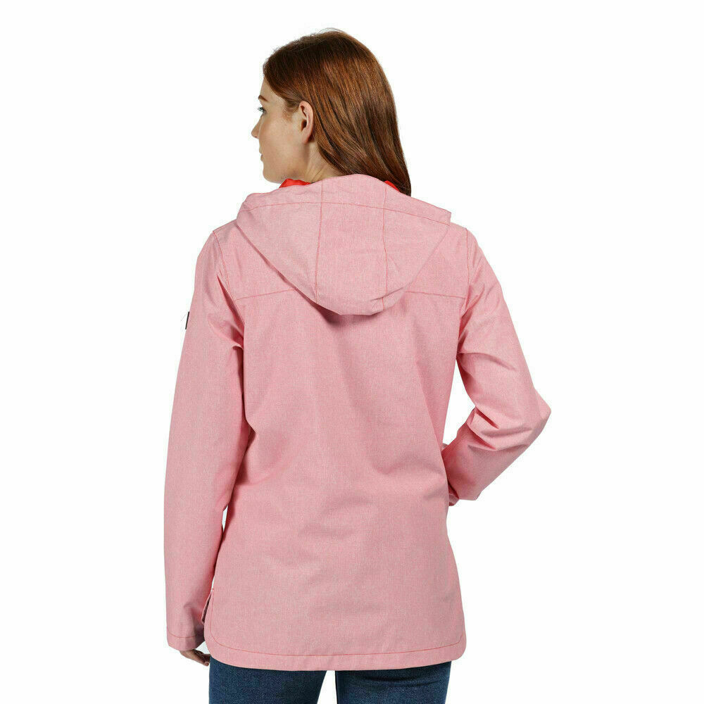 Regatta Womens Bertille Waterproof Breathable Durable Coat, RED