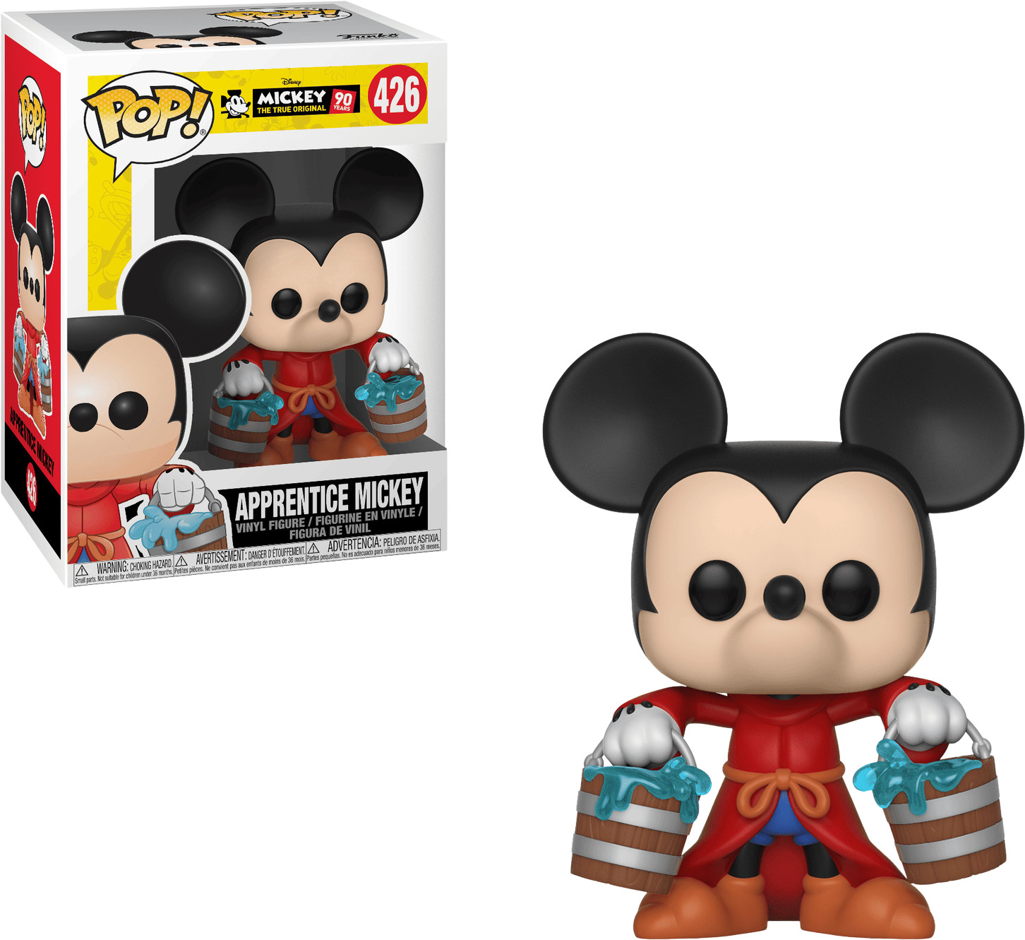 Funko Pop! Vinyl: Disney - Mickey Mouse (Apprentice) #426