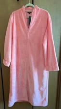 Just Love Plush Zipper Lounger Robe/House Coat Duster Cozy Pockets