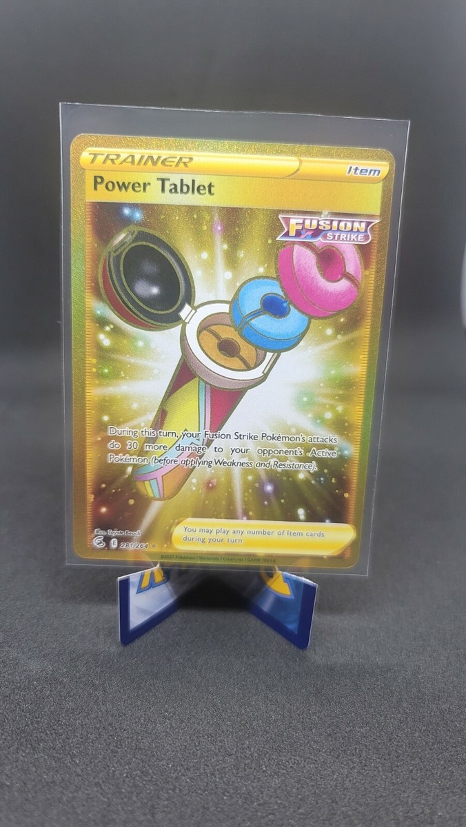 pokemon fusion strike gold cards Mew VMAX TG30/TG30 Single Shiny - Ultraboost X Epée et Bouclier 11 Origine Perdue The regular version is an Uncommon in the Fusion Strike booster Power Tablet (Secret) - SWSH08: