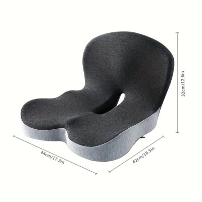 Lumbar Back Support Cushion Car Seat Wheelchair Office Chair Pillows Memory Foam