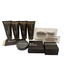 Wynn Encore Shampoo Body Wash Soap Travel Size Lot of 10 Warm Coconut Scent New