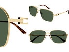 Cartier Decor C Aviator-Frame Ct0306S Sunglasses Glasses New