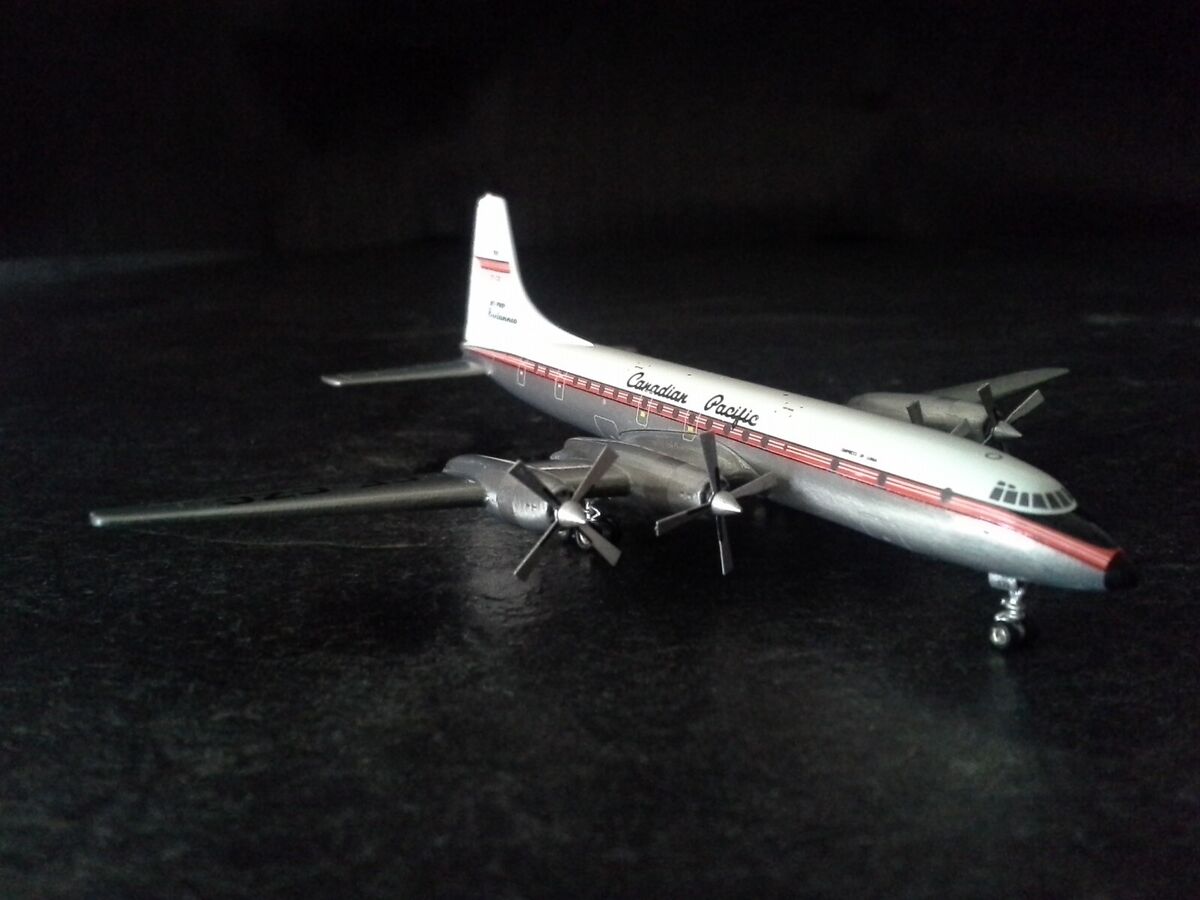 GEMINI JETS CANADIAN PACIFIC AIR LINES BRISTOL BRITANNIA-314 GEMINI JETS CANADIAN PACIFIC AIR LINES BRISTOL BRITANNIA-314