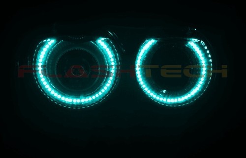 Kit Halo LED Ojo de Ángel RGB con Control Remoto IR para Faros Dodge Challenger 15-23 - Imagen 11 de 11