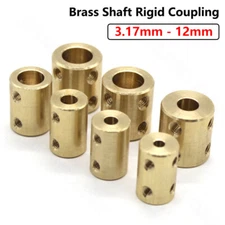 Brass Shaft Coupling Rigid Jaw Coupler Motor Shaft Joint Connector 3D Printer