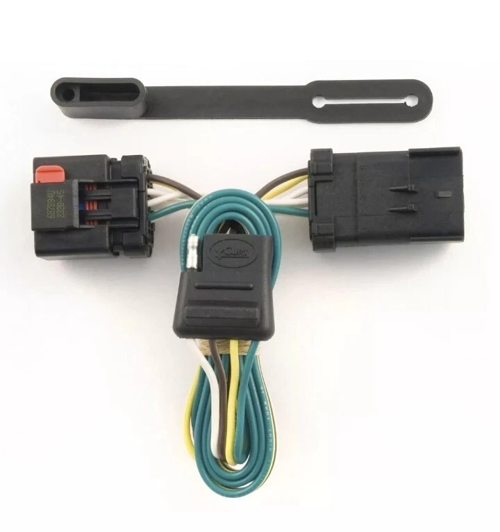 Chicote de fios personalizado T-Connector reboque engate luzes de reboque CURT 55381 - Imagem 4 de 4