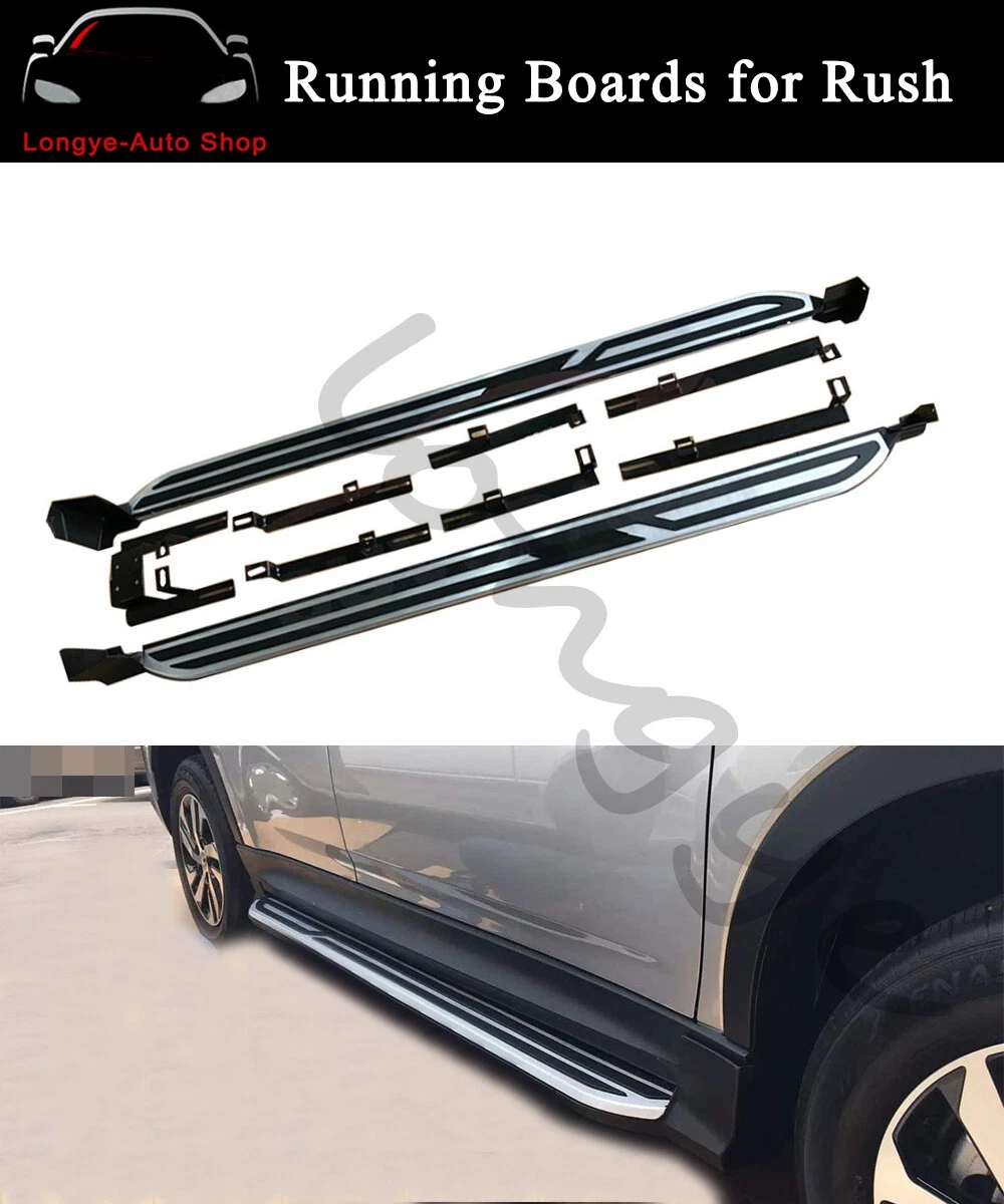 Running Boards Side Step fits for Rush Perodua Aruz Terios F800