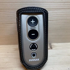 Phonak LR03 PilotOne II 2 Hearing Aid Remote Control With Black Clip On Case