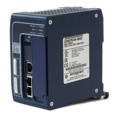 EMERSON IC695CPE330 RX3i 1GHz 64MB CPU w/ETHERNET