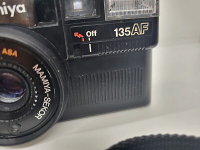 RARE Mamiya 135 AF 35mm Camera Mamiya-Sekor 38mm f/2.8 Lens Auto
