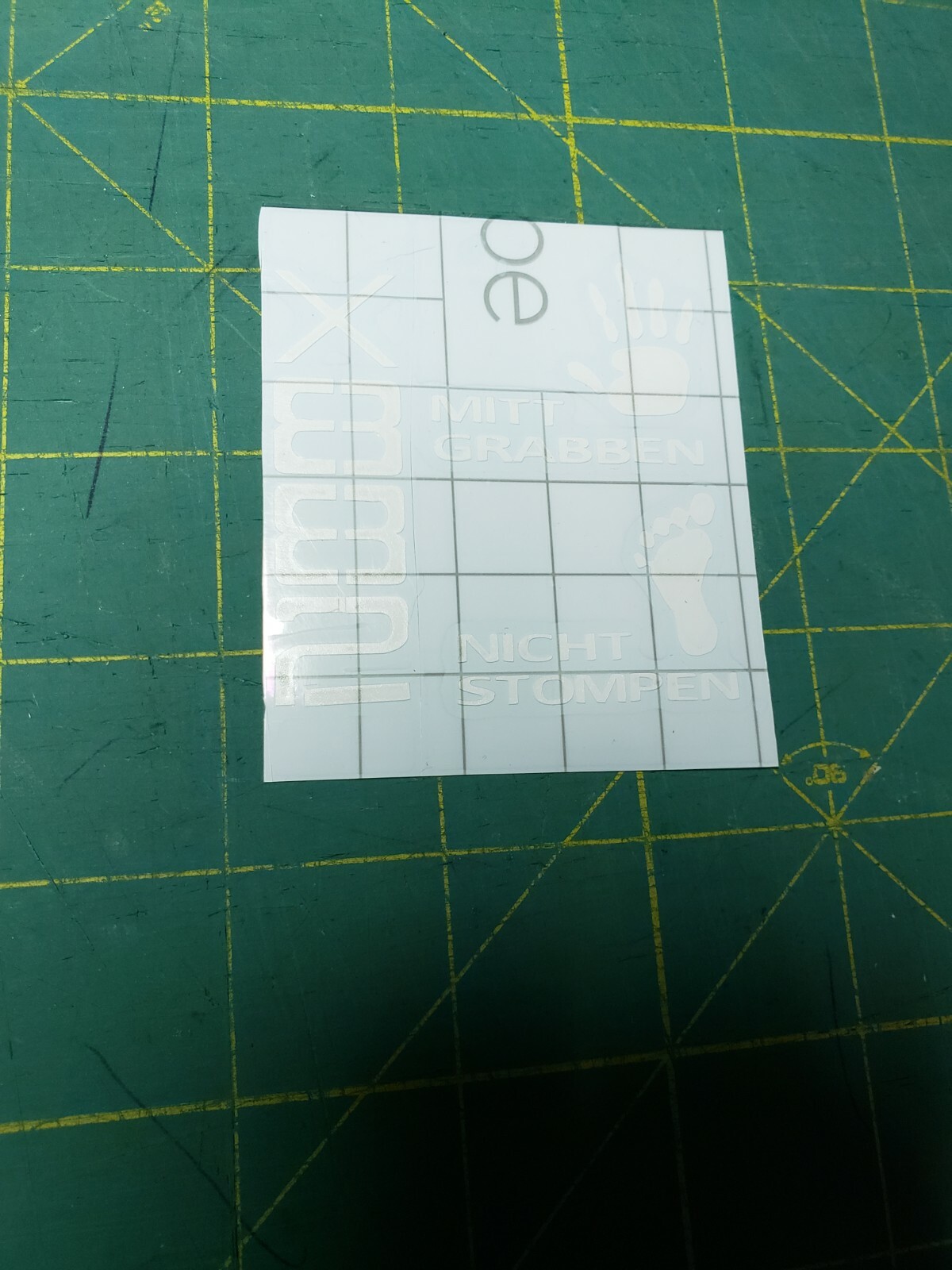 White Decals For Estes Der Big Red Max Model Rocket Kit