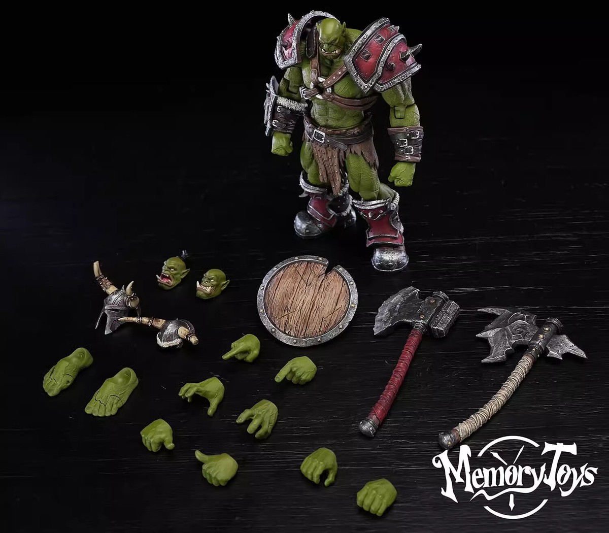 NEW Memory Toys 1/12 Orc Warchief Kargath Bladefist Action Figure