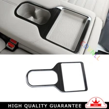 Rear Water Cup Holder Panel Trim 1* For Honda CRV CR-V 2017-2022 Black Titanium