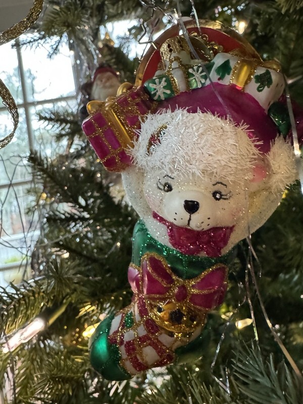 BNWT CHRISTOPHER RADKO CHRISTMAS ORNAMENT " STOCKING STUFFER"