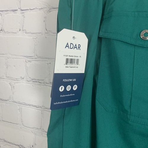 Pantalone donna Adar slim gamba affusolata taglia XL verde cacciatore 4100 collezione Pro - Foto 9 di 12