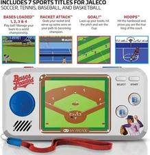 My Arcade Bases Loaded Pocket Player Handheld Game Console 7 Games DGUNL-3278