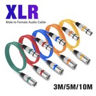 3m/5m/10m Colofur Balanced Microphone XLR Audio Extension Cable Male to Female