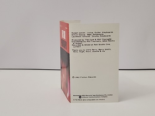 THE CURE - PORNOGRAPHY CASSETTE TAPE - ULTRA RARE AUSTRALIAN RELEASE - Picture 9 of 10