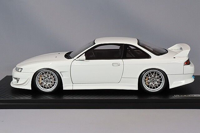 Ignition model 1/18 VERTEX S14 Silvia White/BBS RG-R Type Ignition model 1/18 VERTEX S14 Silvia White/BBS RG-R Type