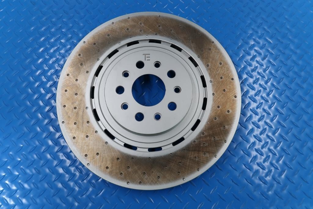 Maserati Ghibli 3.8 Trofeo front rear brake disc rotors TopEuro #12257