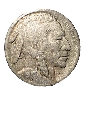 1915 P Buffalo Nickel * Genuine Circulated Restored $5 Why Pay More?