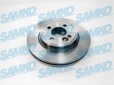 SAMKO 2x Bremsscheibe vorne belüftet passend für MINI Mini Cabriolet R52 R50 R53