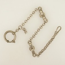 RARE Pocket Watch Chain Chatelaine for Men's fusee duplex repeater tourbillon