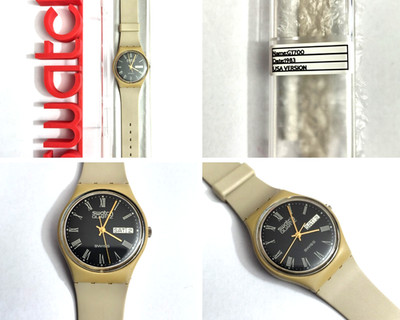 Swatch Gent New NOS GT700 1983 Vintage Wrist Watch 80s VERY RARE
