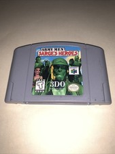 Army Men: Sarge's Heroes (Nintendo 64, 1999) AMAZING CONDITION