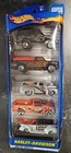 Harley-Davidson Hot Wheels 5-Car Gift Pack Set 1:64 Mattel Wheels Vintage 1998