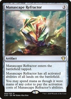 Magic/MTG Manascape Refractor C20-68 Rare Englisch NM