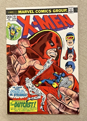 Vintage 1973 Marvel Comics X-Men Dr.  Strange and The Outcast #81