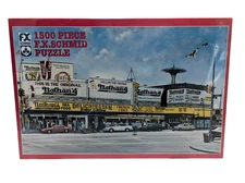 1992 F.X. Schmid New York Nathan's Famouse Puzzle 1500 Pieces