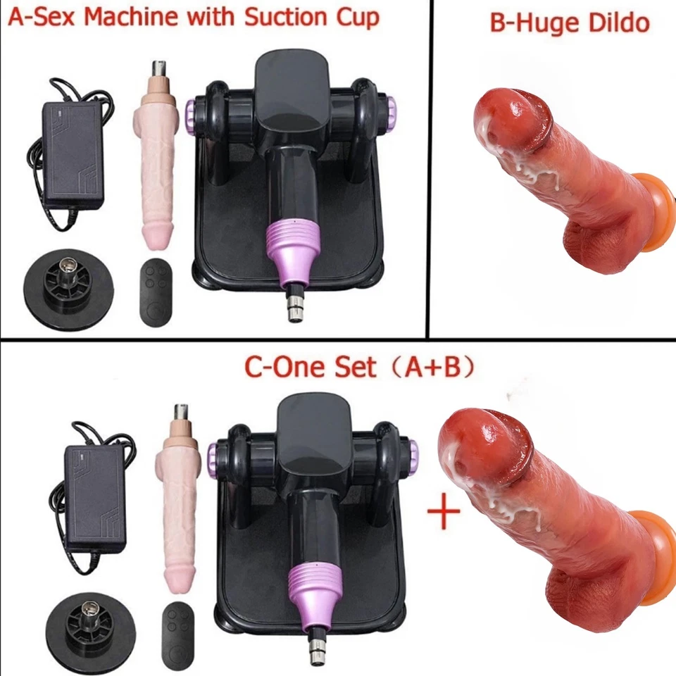 Máquina sexual automática enorme empuje-consolador-masturbación juguete sexual remoto para mujeres Foto 4 de 4