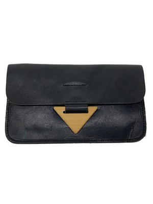 TIDEWAY Long Wallet Leather BLK Men's