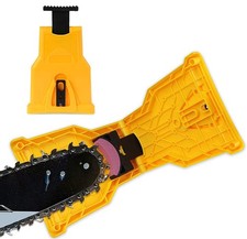 Portable Teeth Chainsaw Sharpener, Proprietary Bar-Mount Chain Saw Fast Sharp...