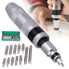 Handschlagschrauber Satz 1/2'' Schraubenl&ouml;ser Set Schlitz Kreuzschlitz Sechskant
