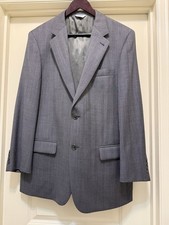 Joseph  Feiss Men  s Sports Coat 40R Gray Wool