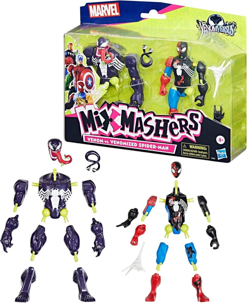 Marvel MixMashers Venom vs. Venomized Spider-Man 5