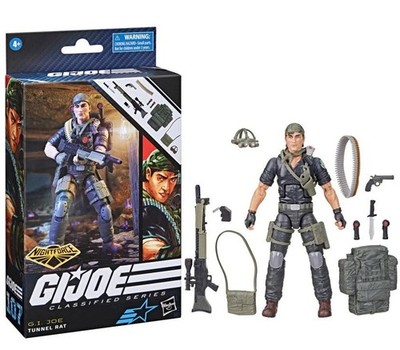 GI Joe Classified Series NIGHT FORCE TUNNEL RAT #107   6'' Figure NEW!  G.I. Joe