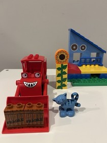LEGO DUPLO Bob The Builder Muck Can Do It 3596 Complete Set Pilchard Bulldozer