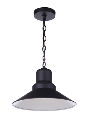 Craftmade Lighting - Singleton - 1 Light Outdoor Pendant-9 Inches Tall and 14