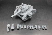 Warhammer 40K Imperial Guard Astra Militarum Leman Russ Battle Tank Magnetized