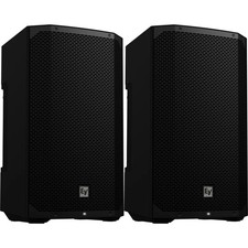 Electro-Voice Everse 12 12-inch 2-way Battery-powered PA Speakers Pair - Black