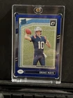2025 Panini Donruss Optic Rated Rookie Drake Maye Blue Glitter SSP